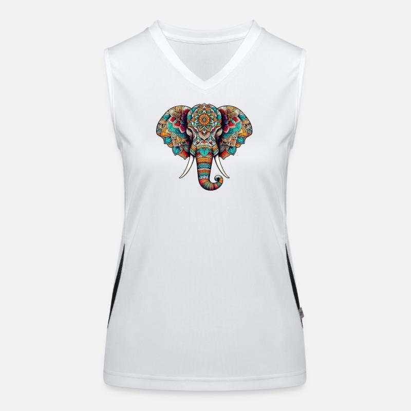 Elephant Women's Functional Contrast Tank Top