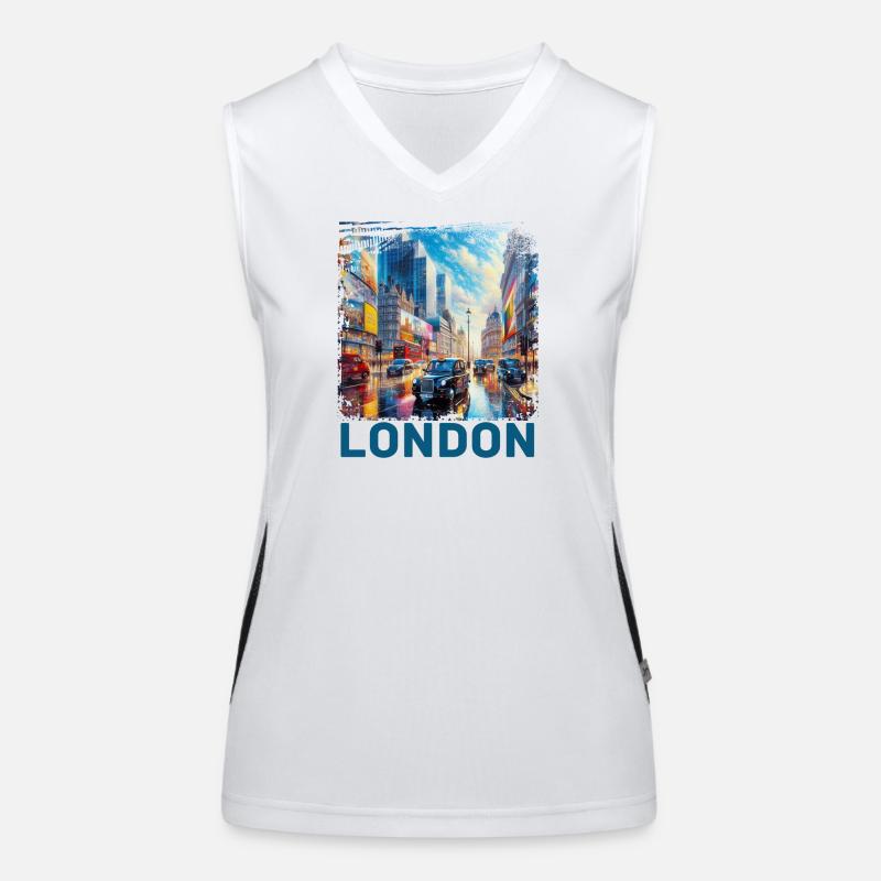 Londres Débardeur respirant contrasté Femme