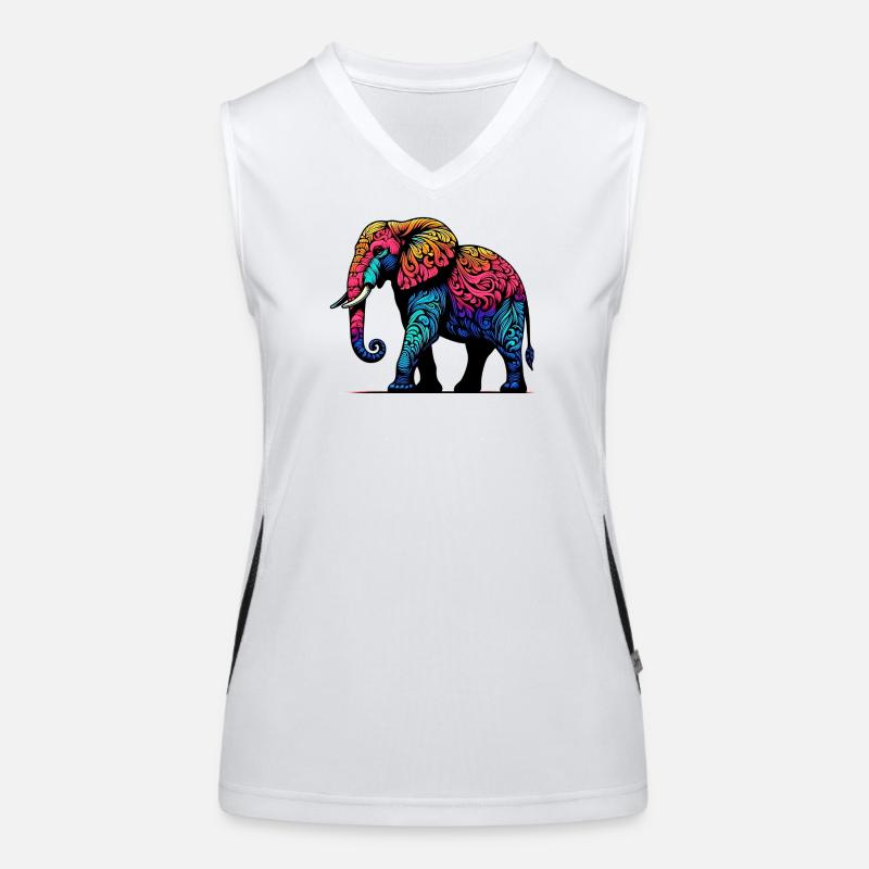Elephant Women's Functional Contrast Tank Top
