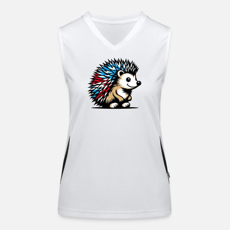 Hedgehog Women's Functional Contrast Tank Top