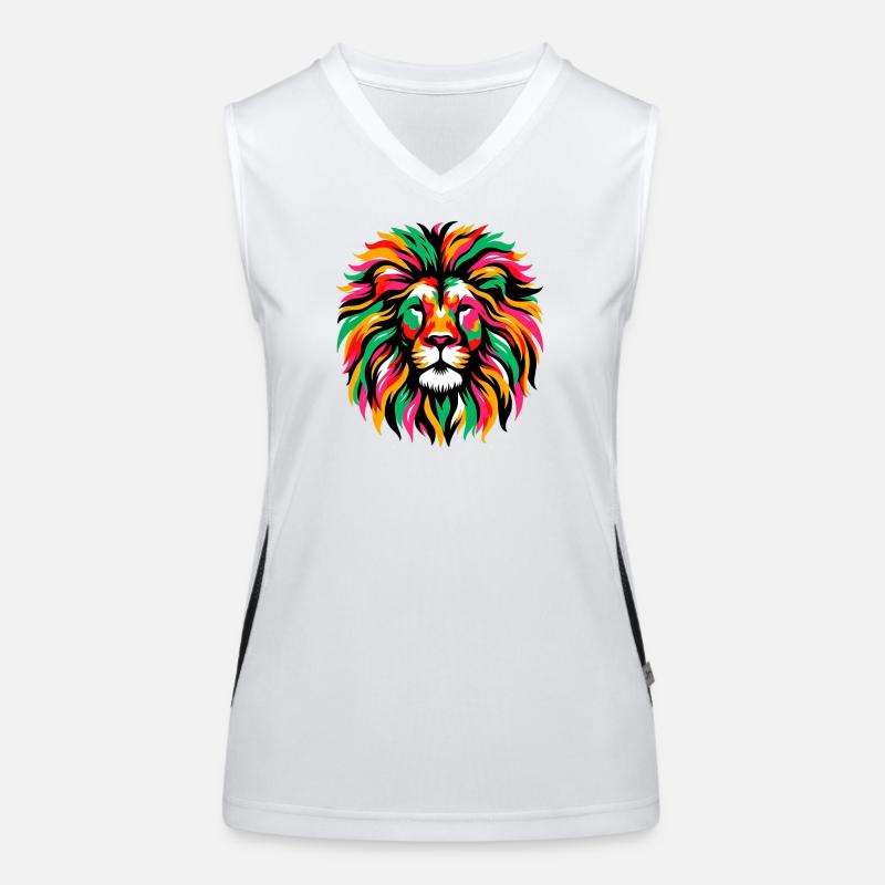 Lion Débardeur respirant contrasté Femme
