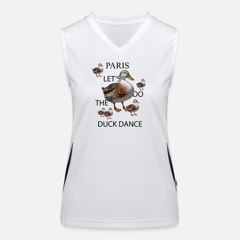 Duck Dance Women's Functional Contrast Tank Top