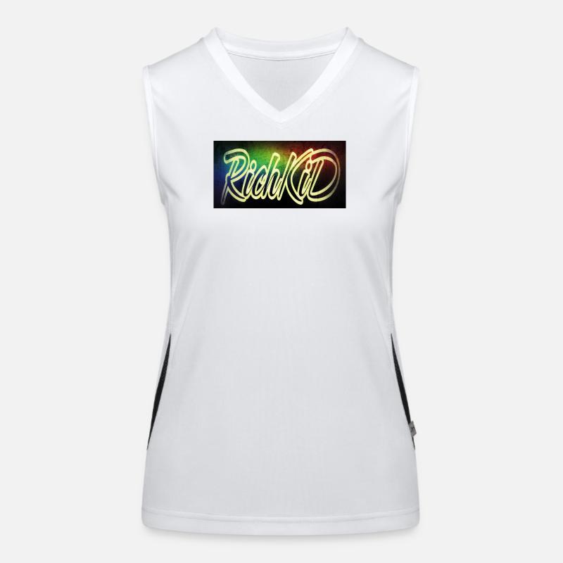 Just a rich Kid Funktionelles Kontrast-Tank Top für Frauen