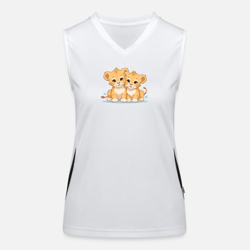 Lion cubs Women's Functional Contrast Tank Top