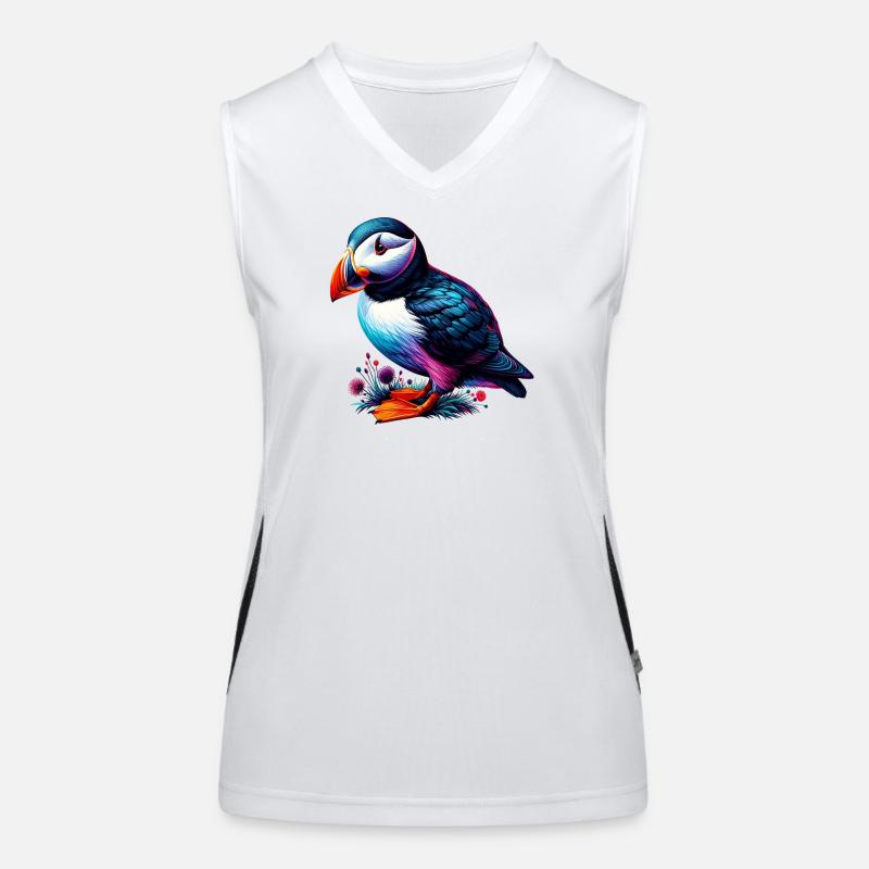 Puffin Women's Functional Contrast Tank Top