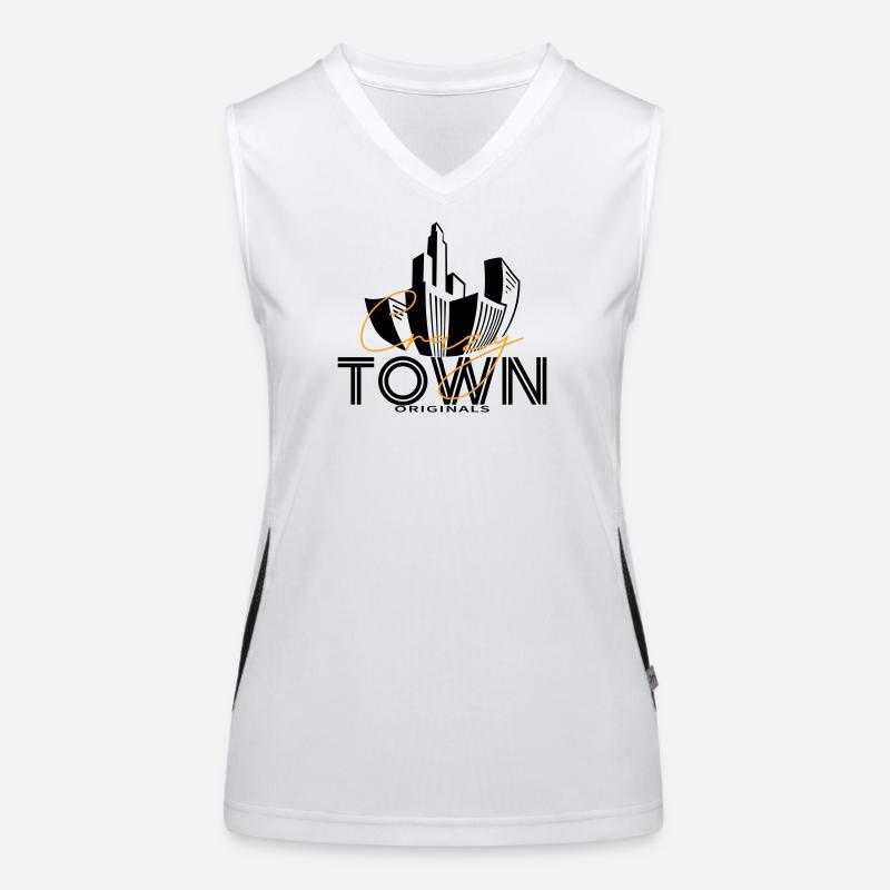 Crazy Town Funktionelles Kontrast-Tank Top für Frauen