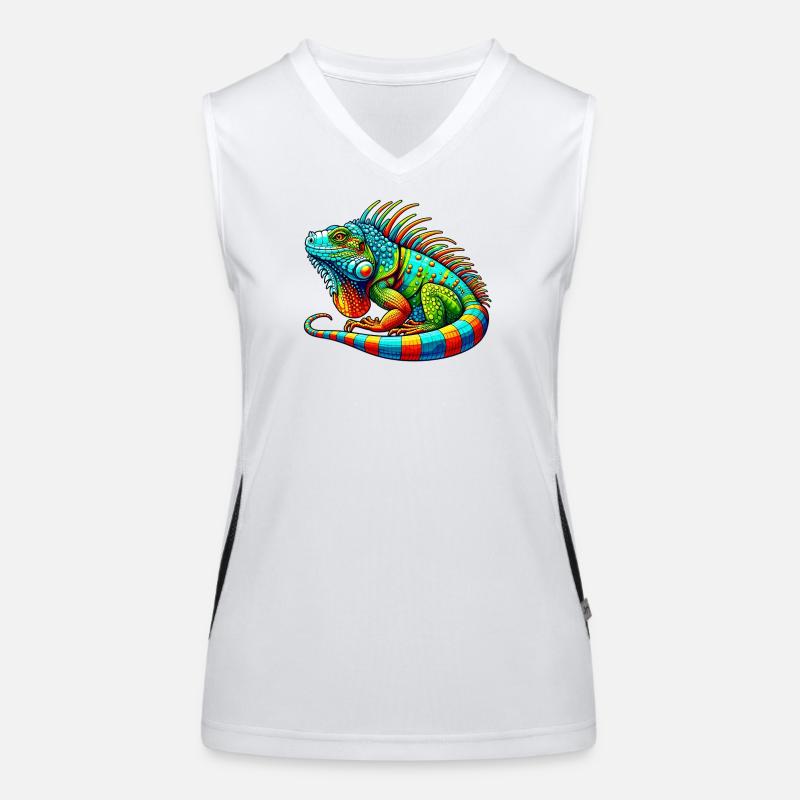 Iguane Débardeur respirant contrasté Femme