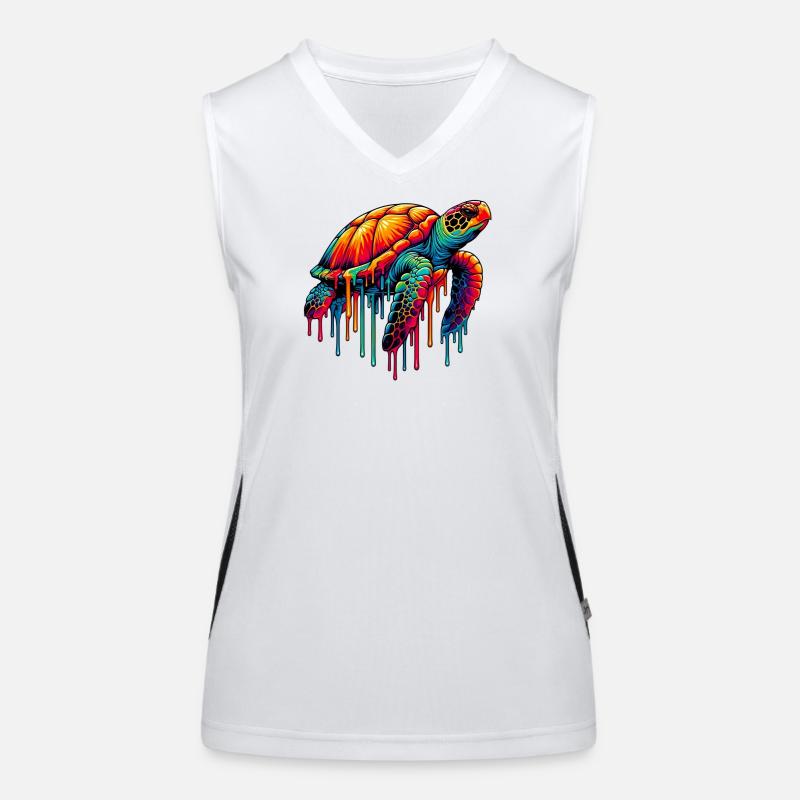 Turtle Women's Functional Contrast Tank Top