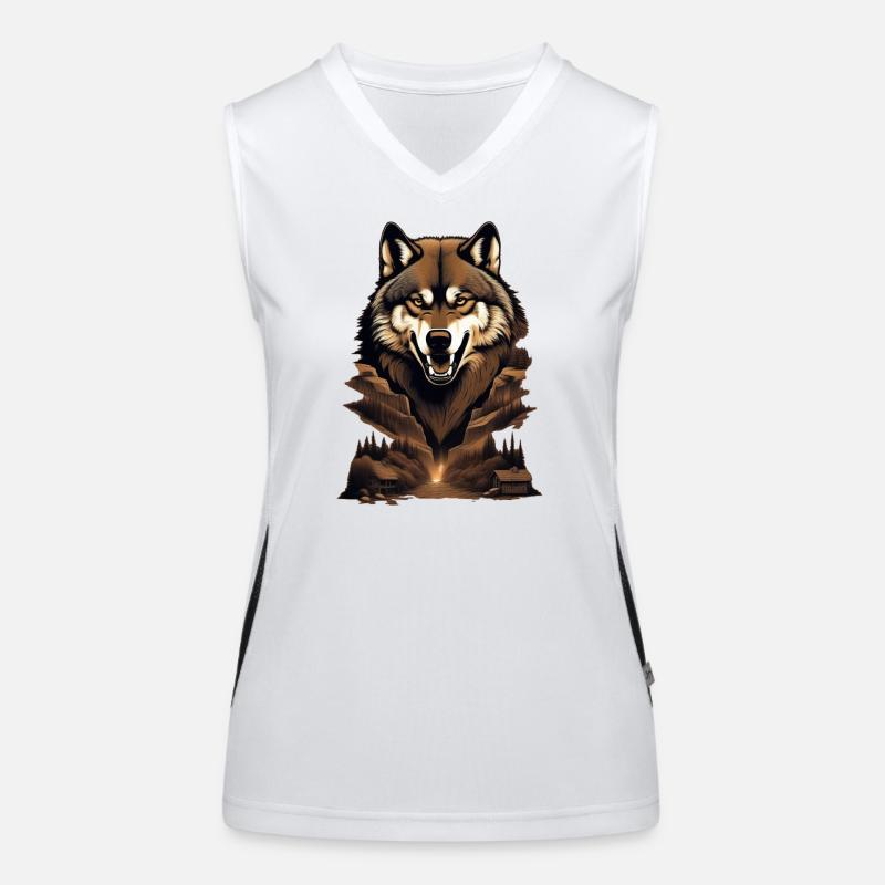 WolfMountain Women's Functional Contrast Tank Top