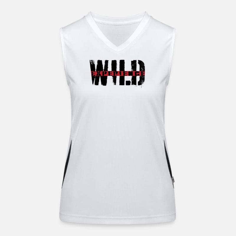 Wild Experience Funktionelles Kontrast-Tank Top für Frauen