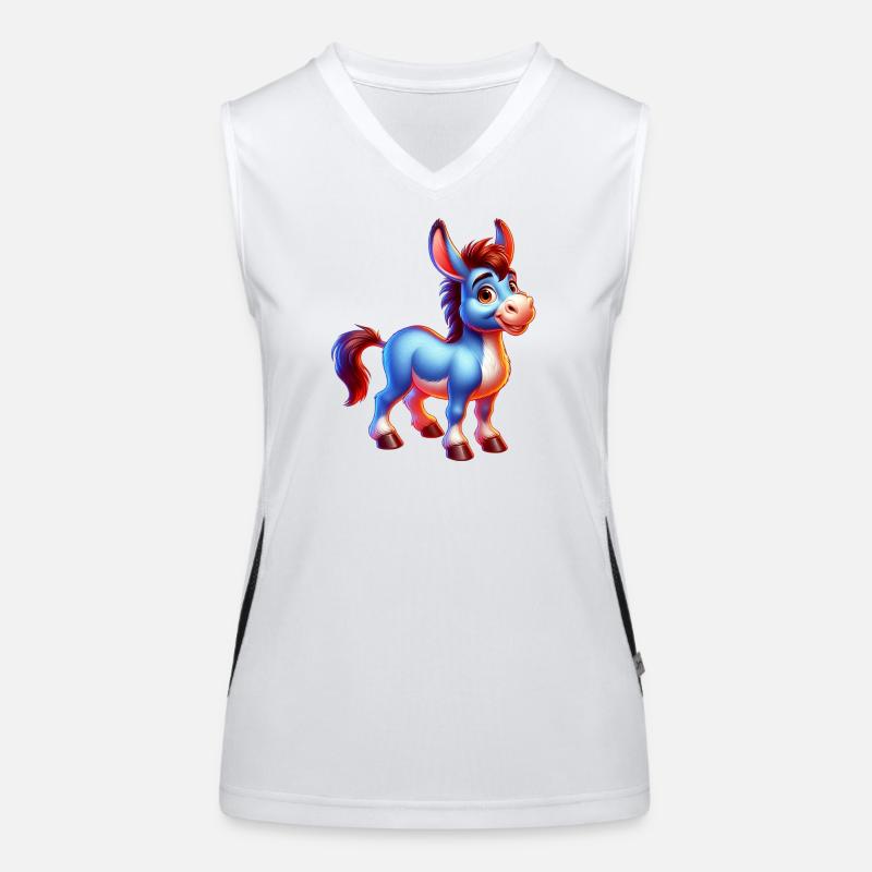 Donkey Mule Women's Functional Contrast Tank Top