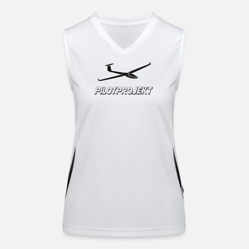 PILOT PROJECT Gliding Women's Functional Contrast Tank Top