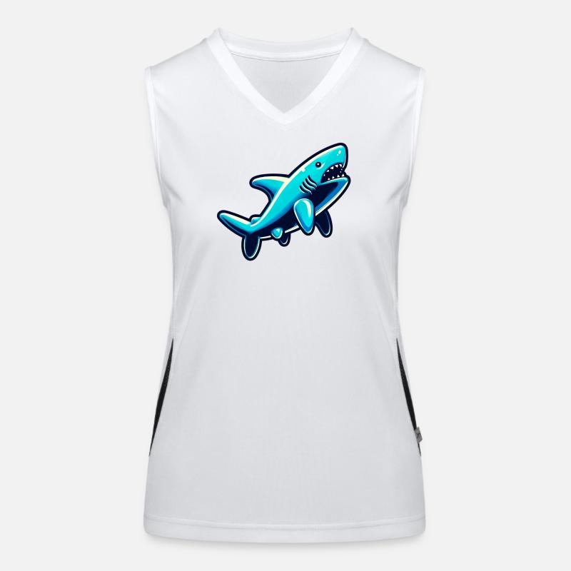 Shark Women's Functional Contrast Tank Top