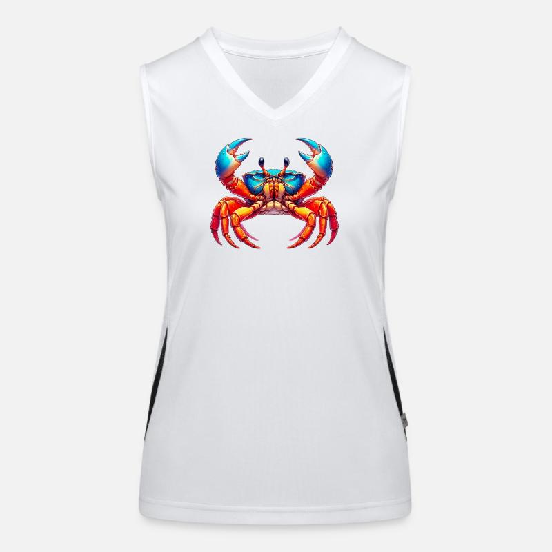 Krebs Funktionelles Kontrast-Tank Top für Frauen