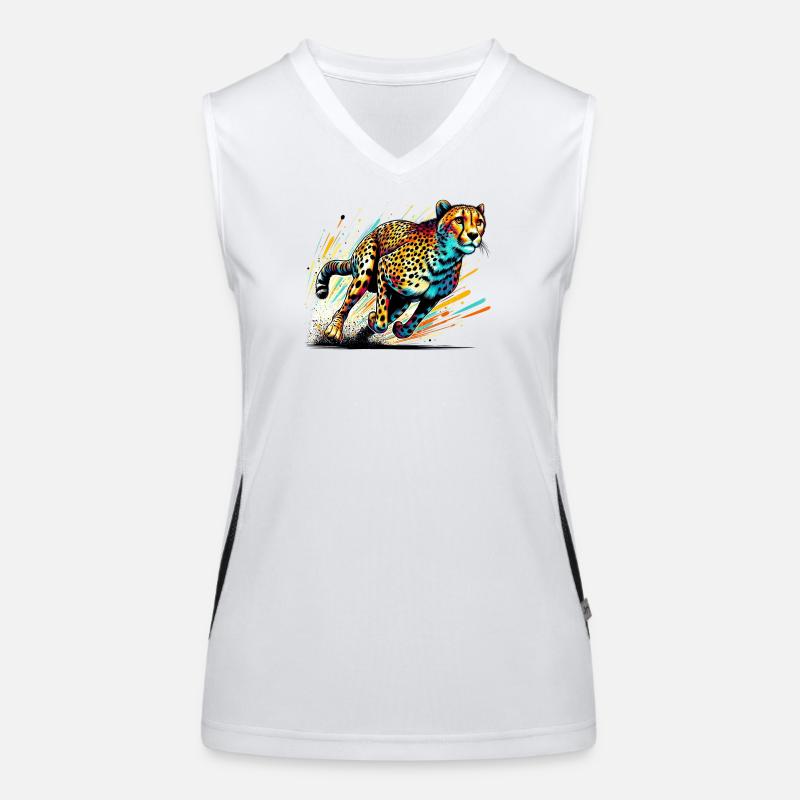 Cheetah Women's Functional Contrast Tank Top