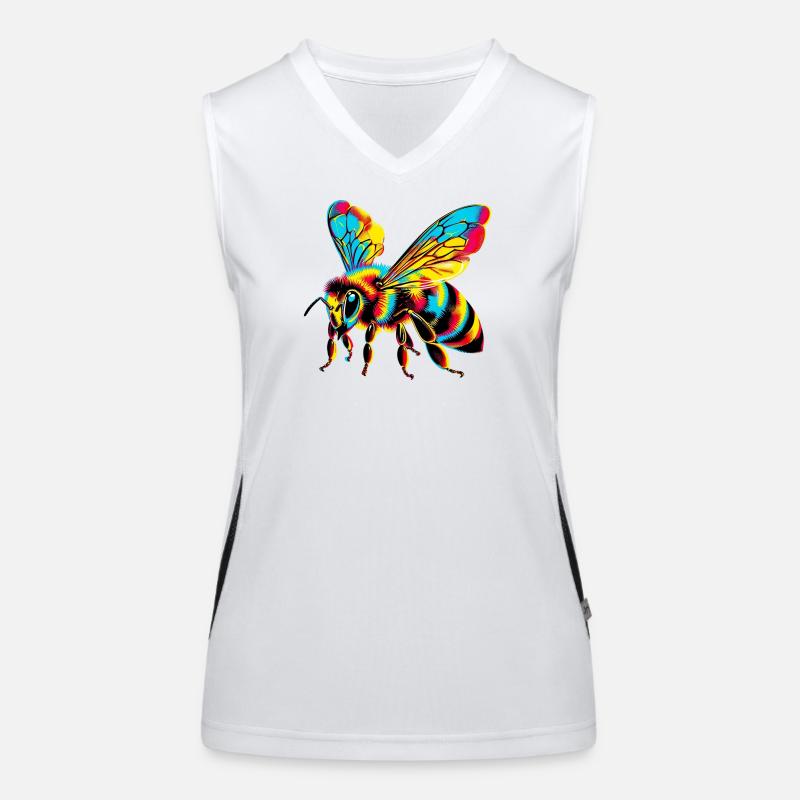 Bee Women's Functional Contrast Tank Top