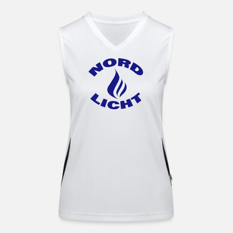 AURORA BOREALIS Women's Functional Contrast Tank Top