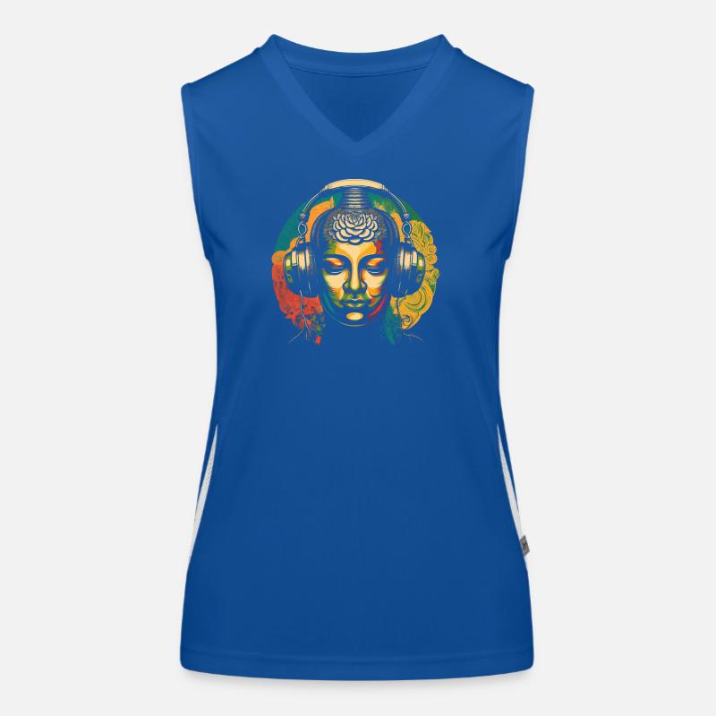Bouddha Débardeur respirant contrasté Femme