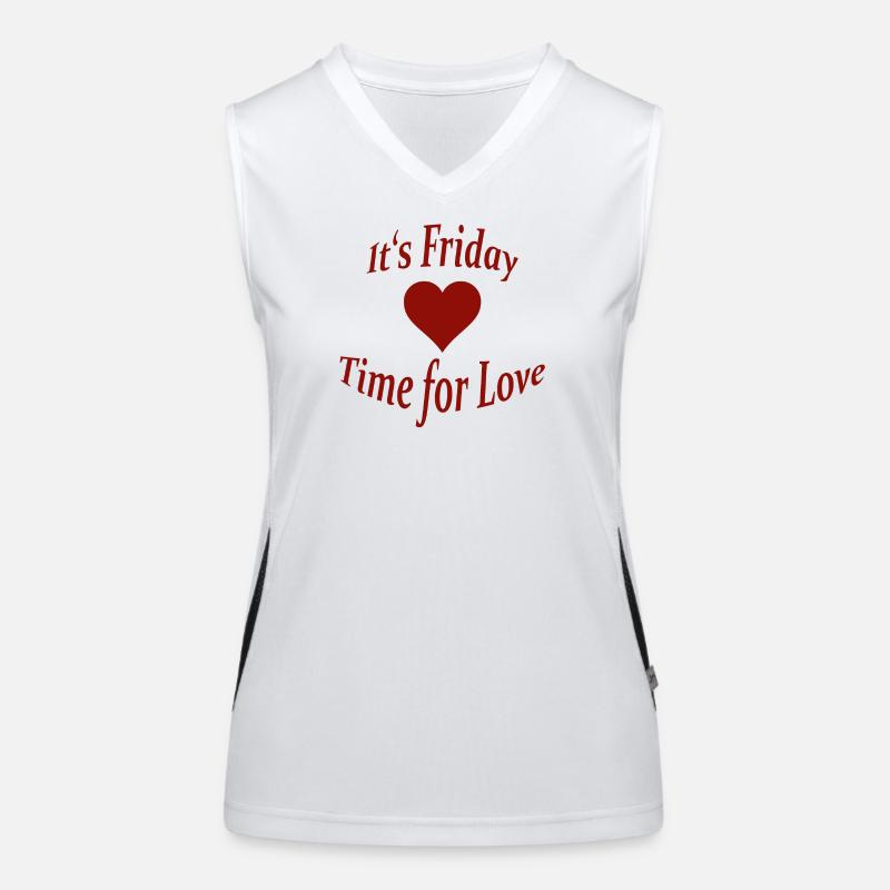FRIDAY Funktionelles Kontrast-Tank Top für Frauen
