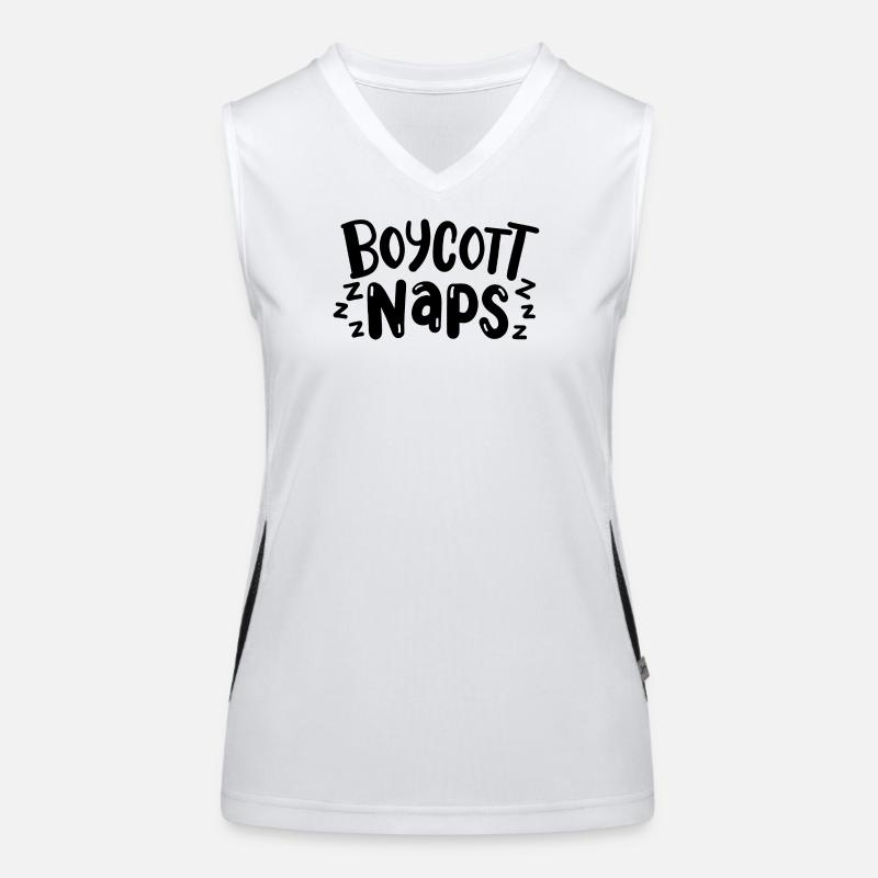 Boykott Nickerchen Funktionelles Kontrast-Tank Top für Frauen