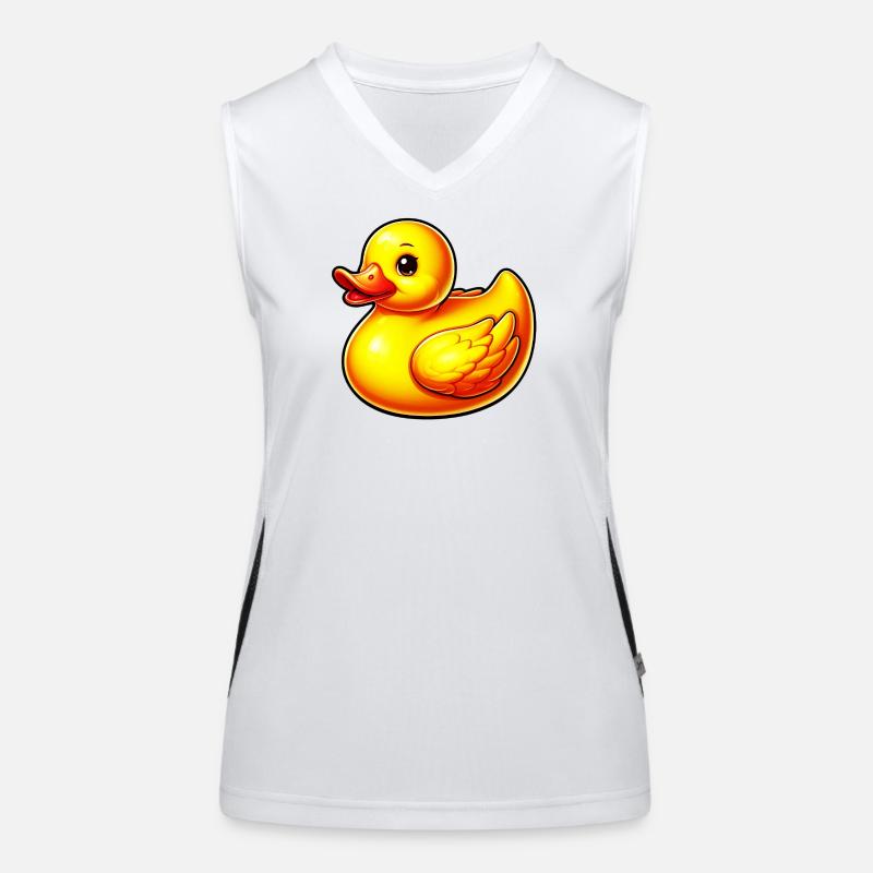 Duckling Duck Duck Duck Women's Functional Contrast Tank Top