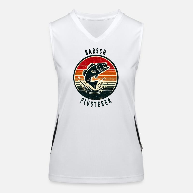 Barsch Flüsterer Design Funktionelles Kontrast-Tank Top für Frauen