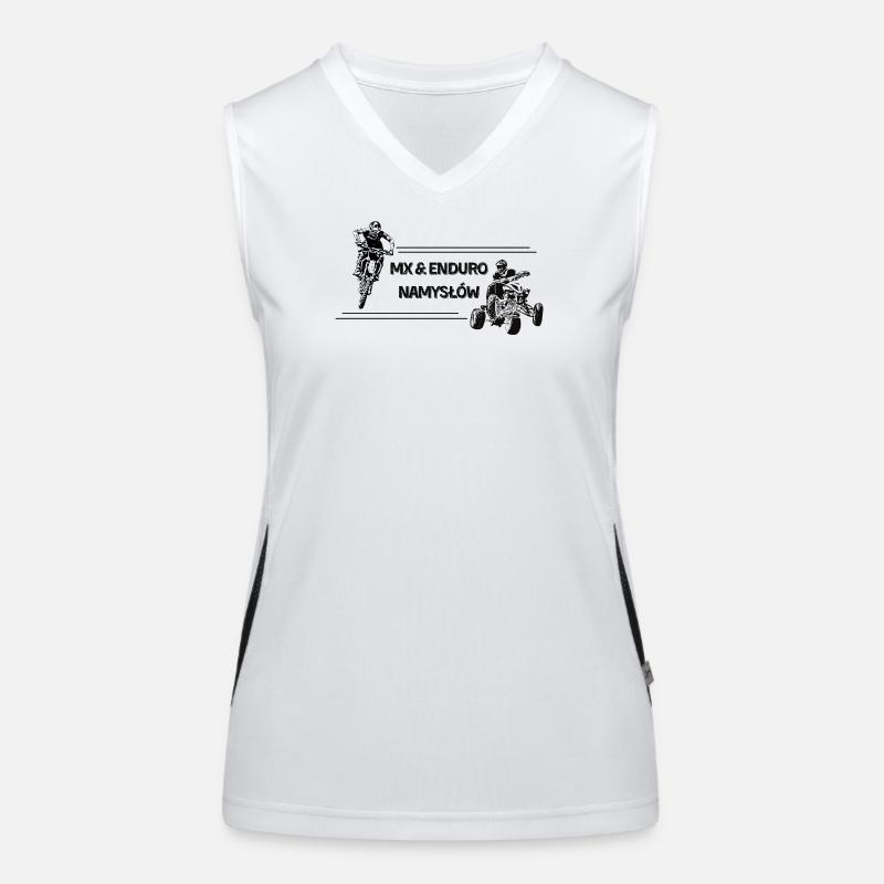 EnduroNamysłów MX&EnduroNamysłów Collection Women's Functional Contrast Tank Top
