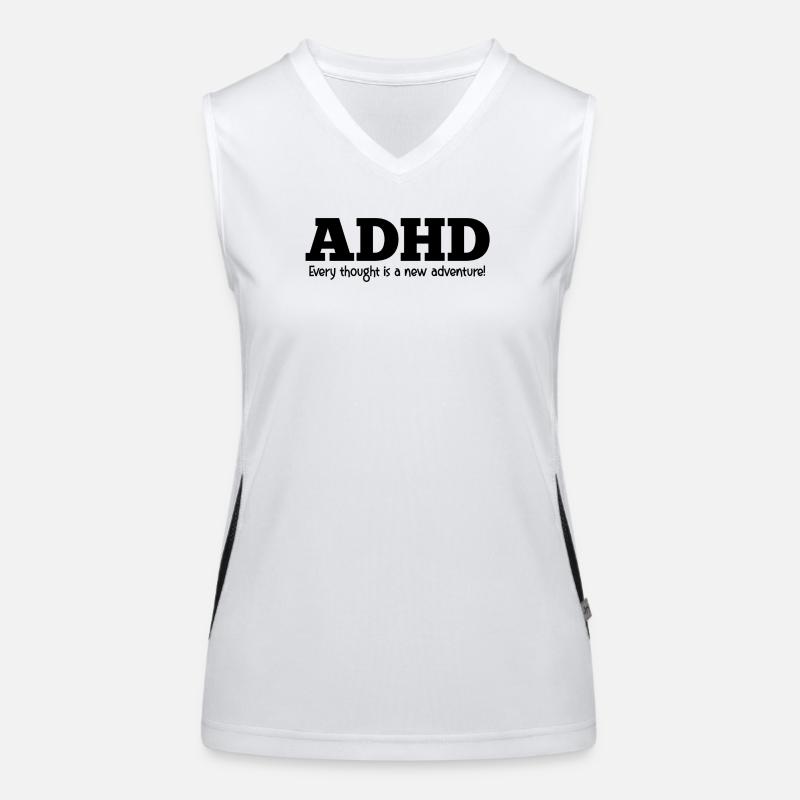 ADHD Women's Functional Contrast Tank Top