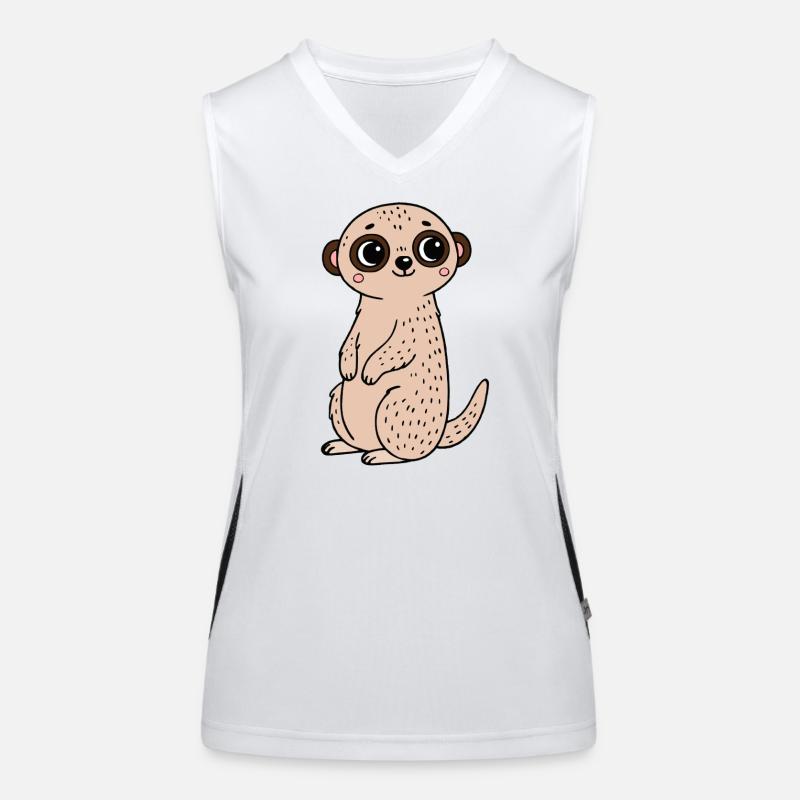 Suricate Débardeur respirant contrasté Femme