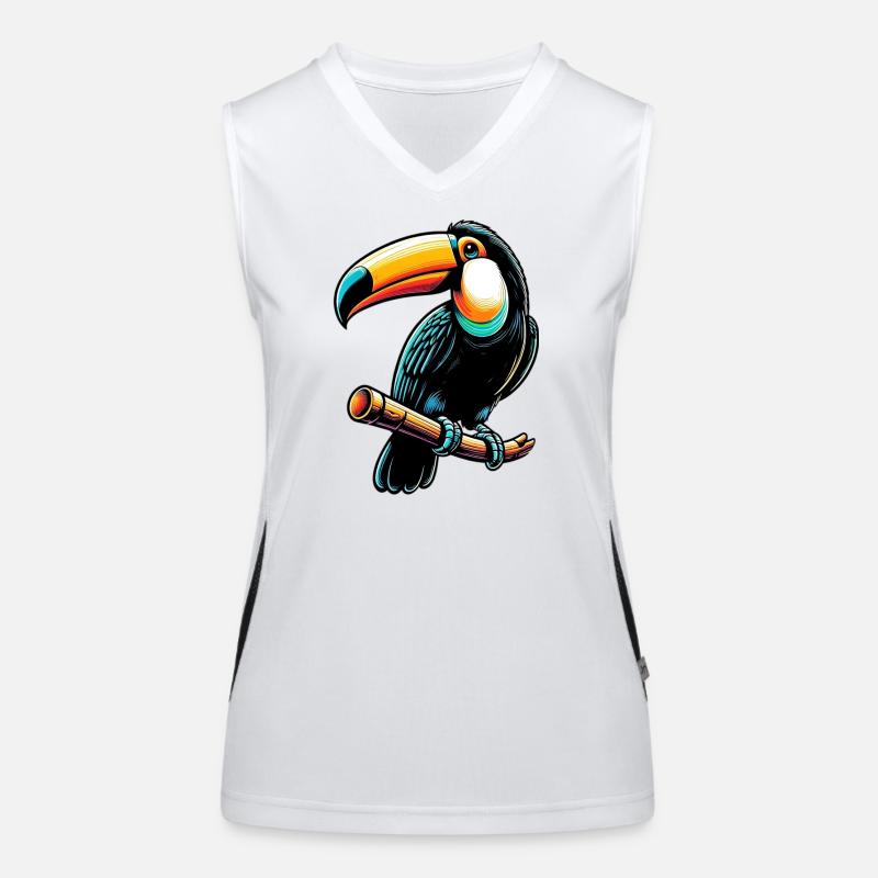 Toucan Women's Functional Contrast Tank Top