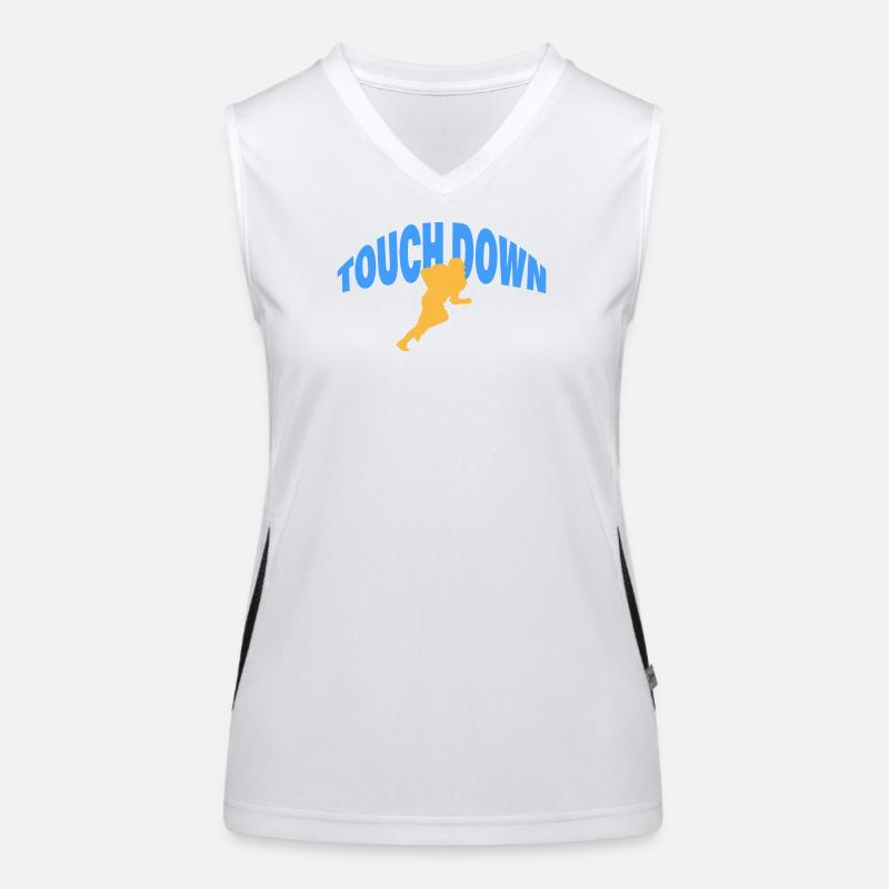 TOUCH DOWN Women's Functional Contrast Tank Top