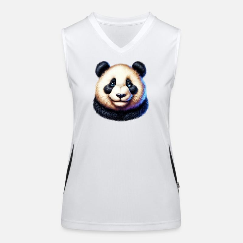 Panda Women's Functional Contrast Tank Top