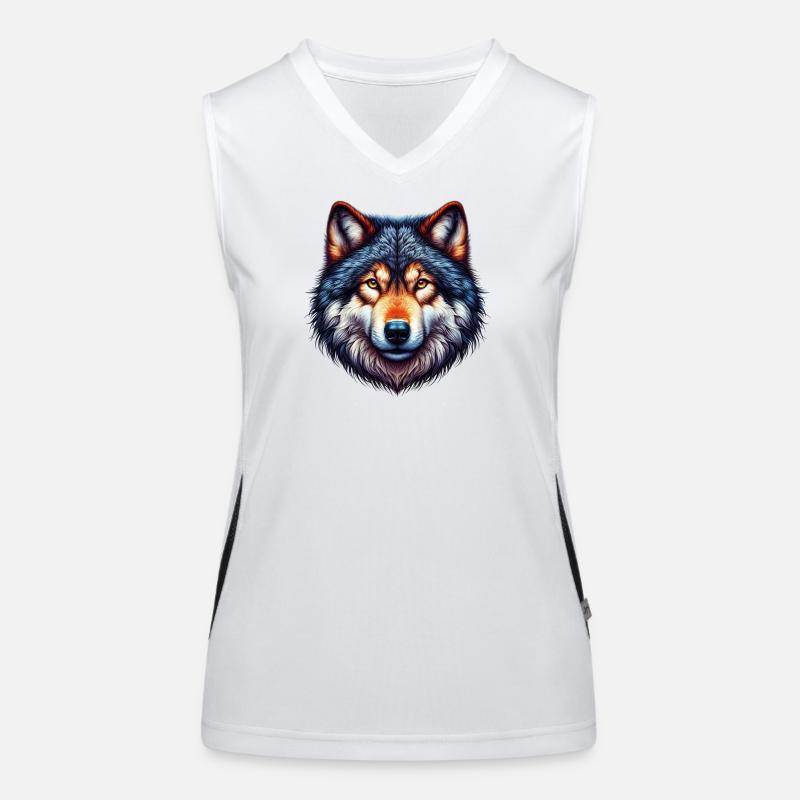 Loup Débardeur respirant contrasté Femme