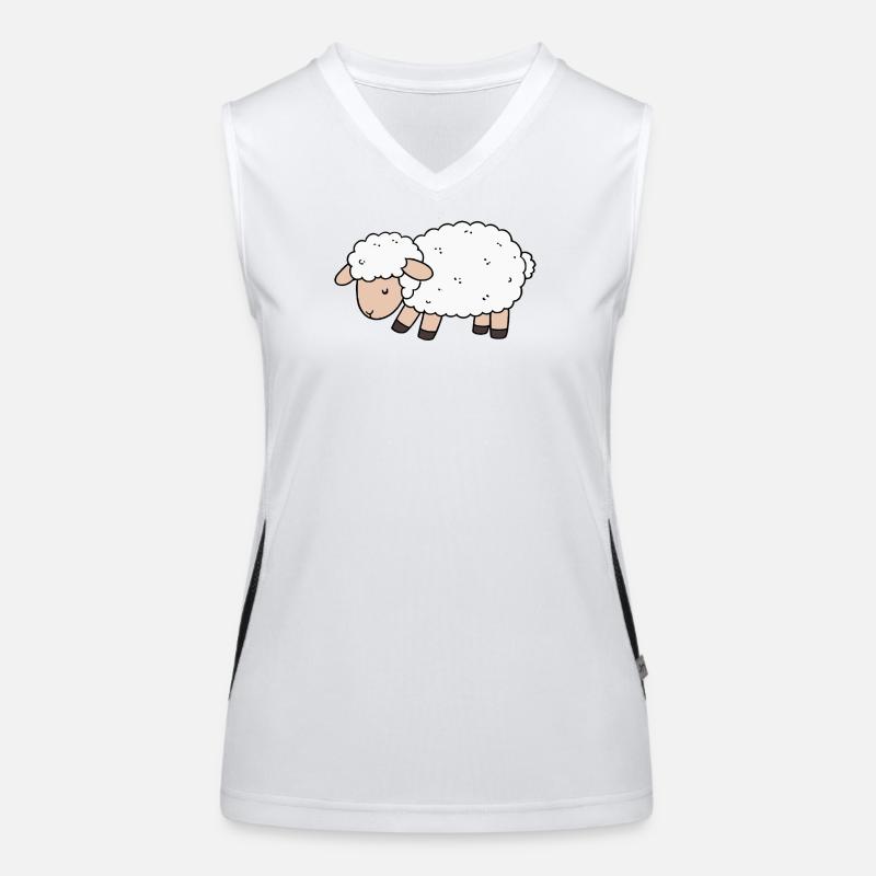 Sheep Women's Functional Contrast Tank Top