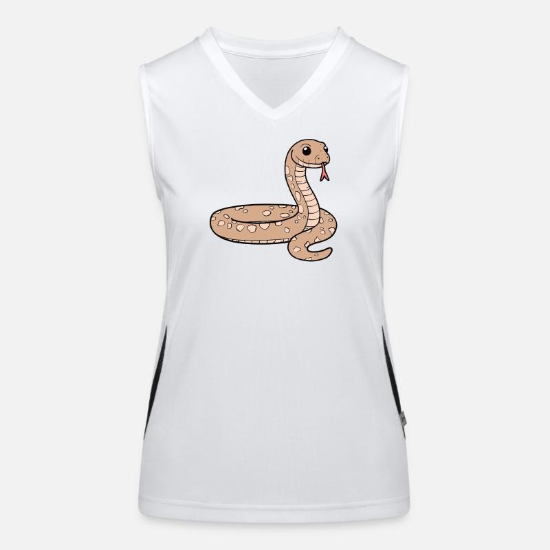 Serpent Débardeur respirant contrasté Femme