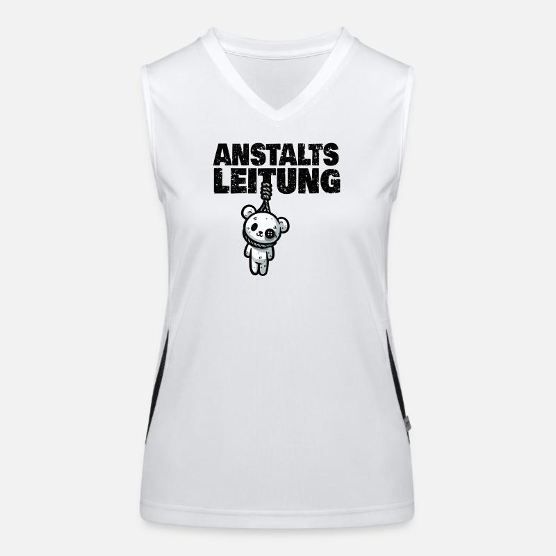 Anstaltsleitung Teddy Funktionelles Kontrast-Tank Top für Frauen