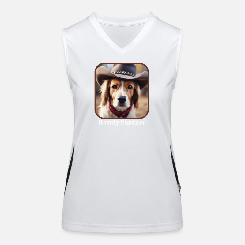 Howdy Pardner Women's Functional Contrast Tank Top