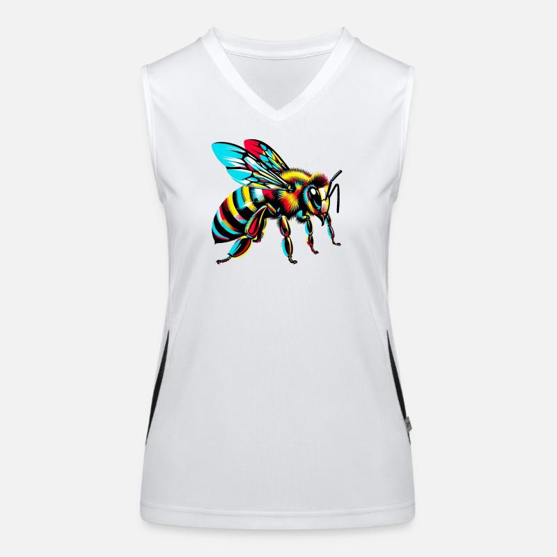 Bee Women's Functional Contrast Tank Top