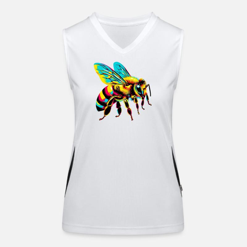 Bee Women's Functional Contrast Tank Top