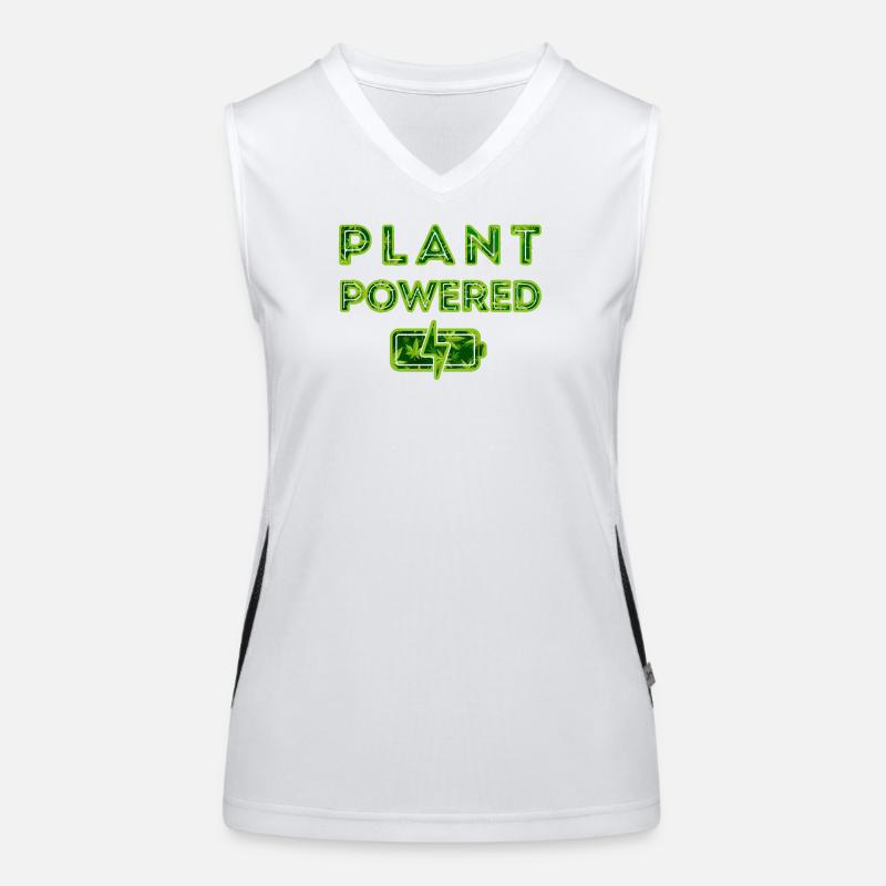 Plant powered Women's Functional Contrast Tank Top