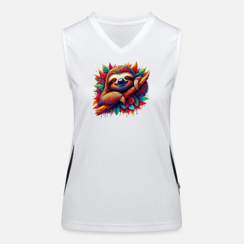Sloth Women's Functional Contrast Tank Top