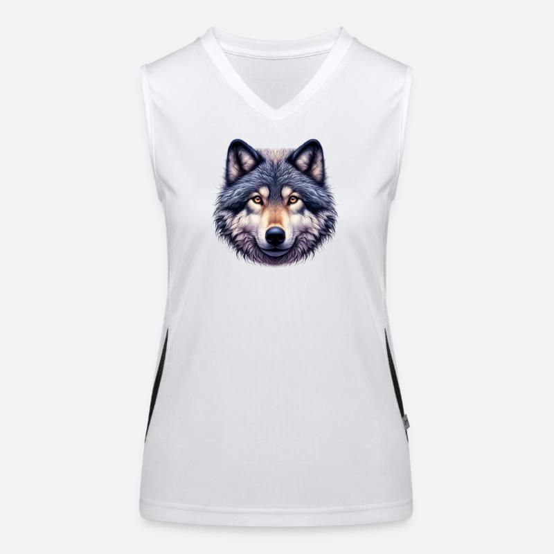 Loup Débardeur respirant contrasté Femme