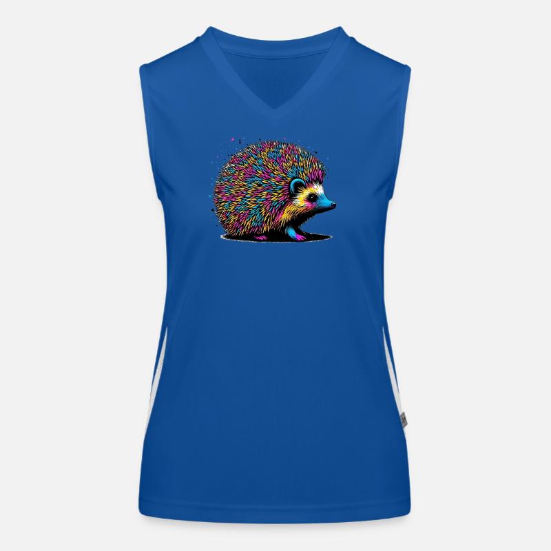 Hérisson Débardeur respirant contrasté Femme