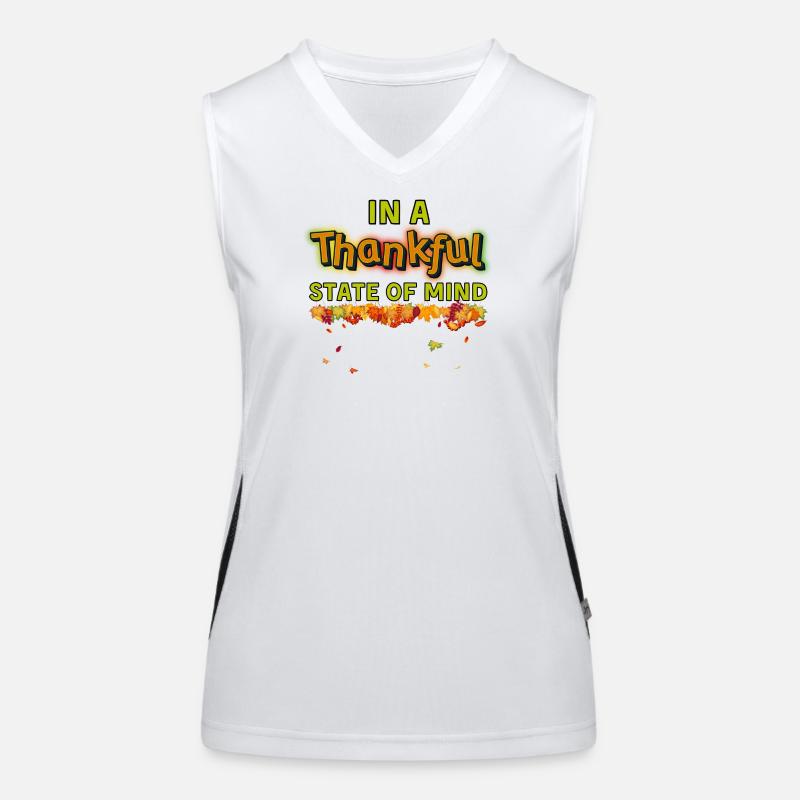 In einem dankbaren Funktionelles Kontrast-Tank Top für Frauen