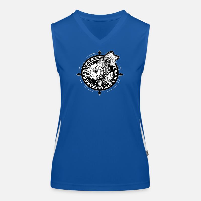 CARP FISH Women's Functional Contrast Tank Top
