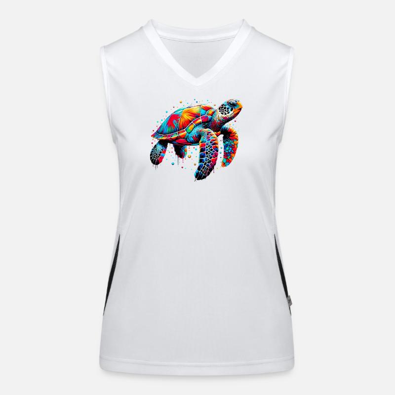 Turtle Women's Functional Contrast Tank Top