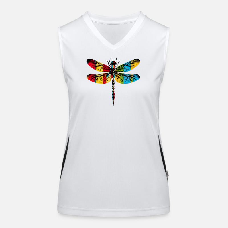 Libelle Funktionelles Kontrast-Tank Top für Frauen