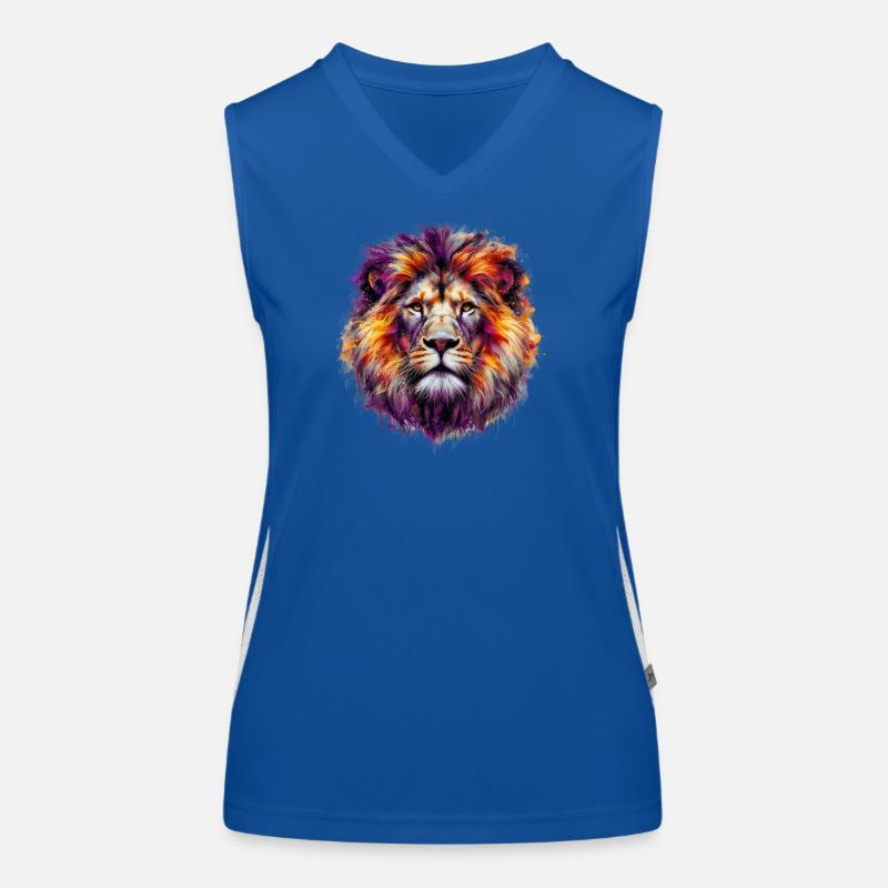 Lion Débardeur respirant contrasté Femme