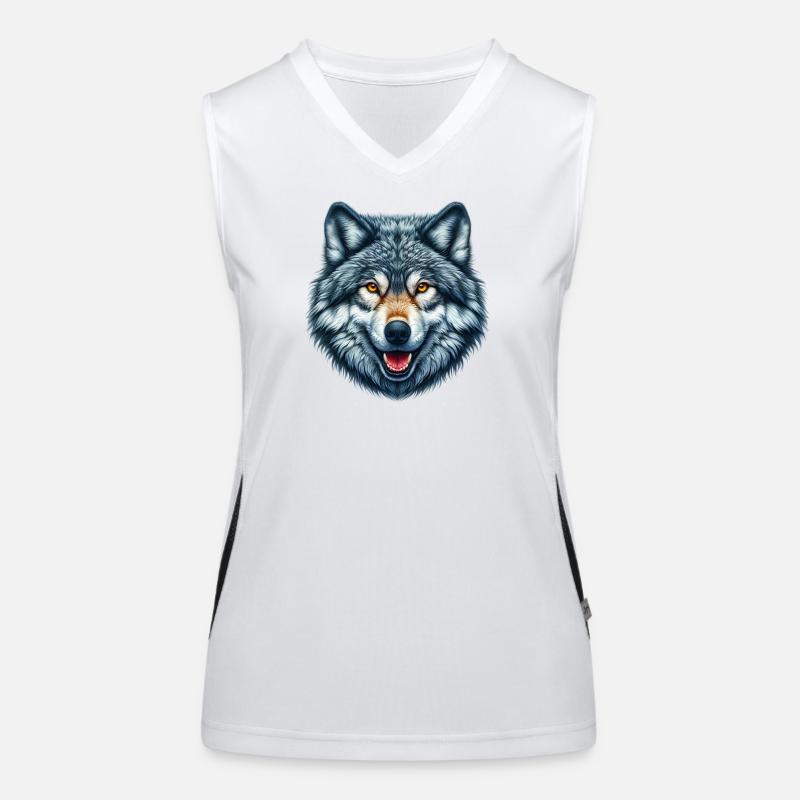 Loup Débardeur respirant contrasté Femme