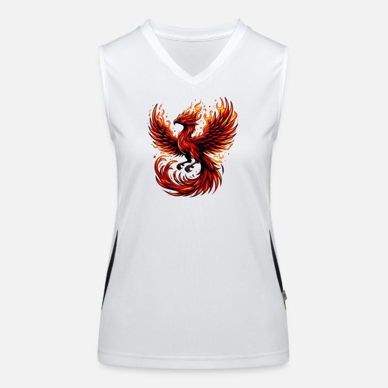 Red Phoenix Women's Functional Contrast Tank Top